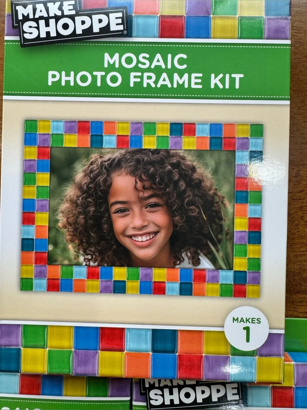 Set of 5 Mosaic Craft Kits-Multicolor Frame, Sun-catchers and Coasters